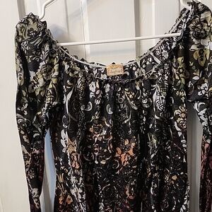 Daytrip Multicolor Button-Down Blouse